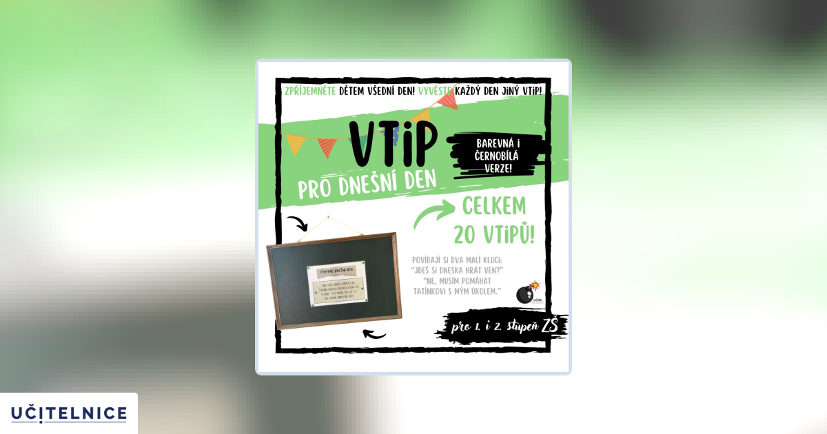 VTIP pro dnešní den | Učitelnice