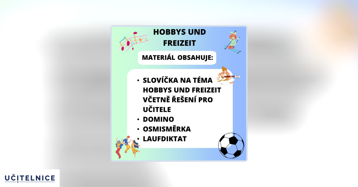 Hobbys und Freizeit | Učitelnice