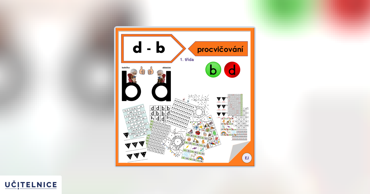 Písmena b - d | Učitelnice