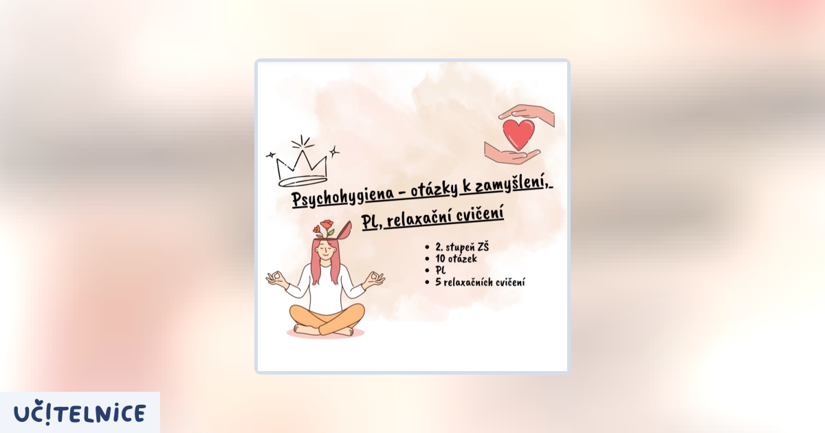 Psychohygiena U itelnice psychohygiena-u-itelnice