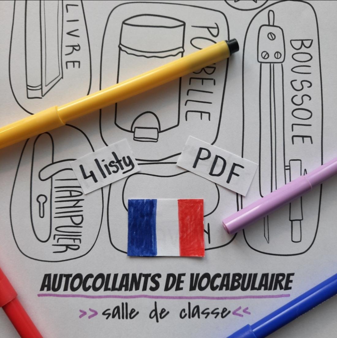 Autocollants Décoratifs Columbus – Français – Neuf – Lot De Stickers