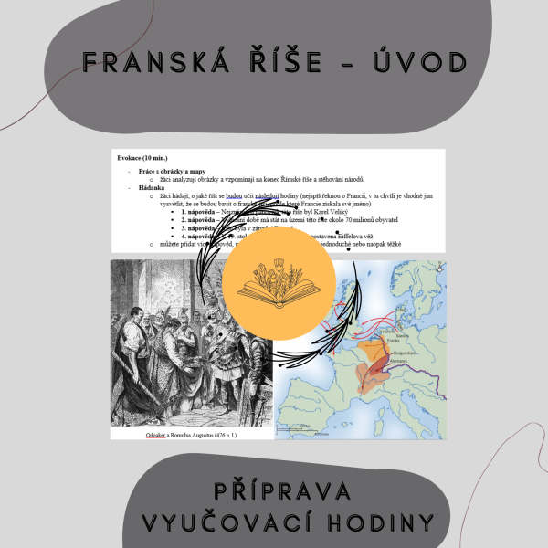 Materiál - Francká říše - pracovní list