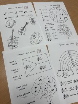 Pracovní listy - NOTY | Učitelnice