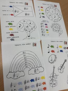 Pracovní listy - NOTY | Učitelnice