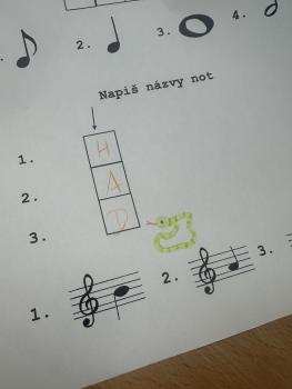Pracovní listy - NOTY | Učitelnice
